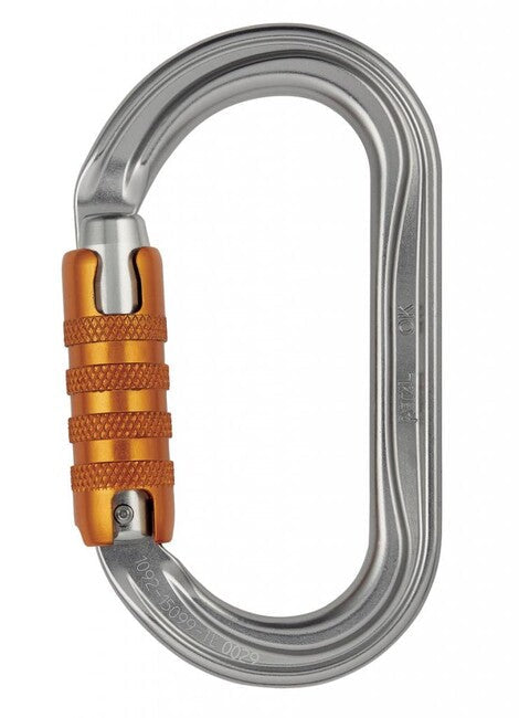Petzl OK Triact Lock carabinieră ovală cu blocare automată