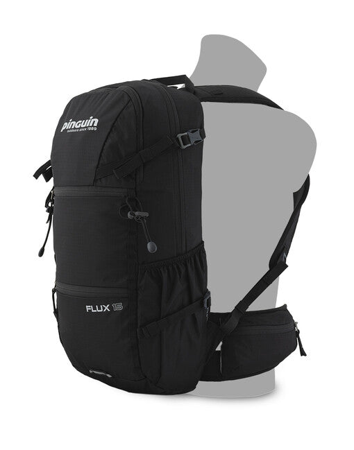 Pinguin Flux 15 rucsac, 15 L, negru