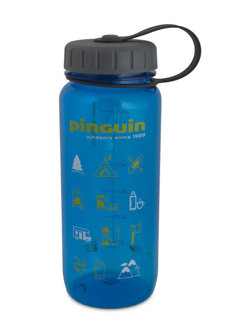 Pinguin Tritan Slim Bottle 0.65L 2020 sticlă, albastră