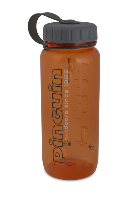 Pinguin Tritan Slim Bottle sticlă 0.65L 2020, portocalie