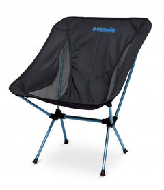 Pinguin scaun de camping, negru