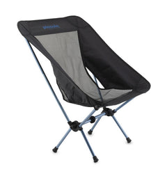 Pinguin scaun de camping, negru/albastru