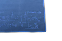 Pinguin Micro towel Map prosop 60 x 120 cm, albastru