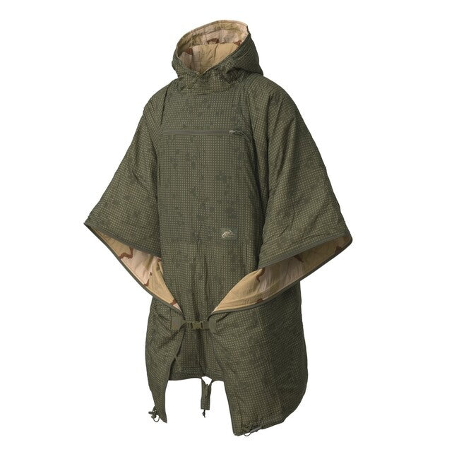 Helikon-Tex SWAGMAN ROLL poncio reversibil, Mitchell Camo Leaf / Mitchell Camo Clouds