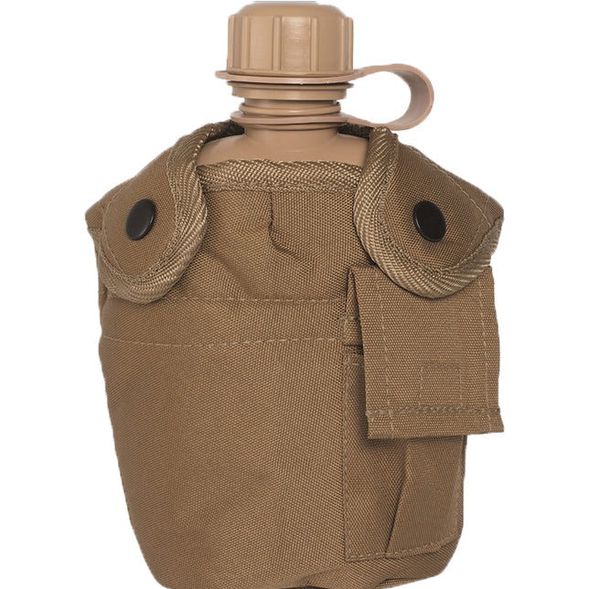 Mil-Tec US ploscă de teren cu bol ALU Coyote, 1l