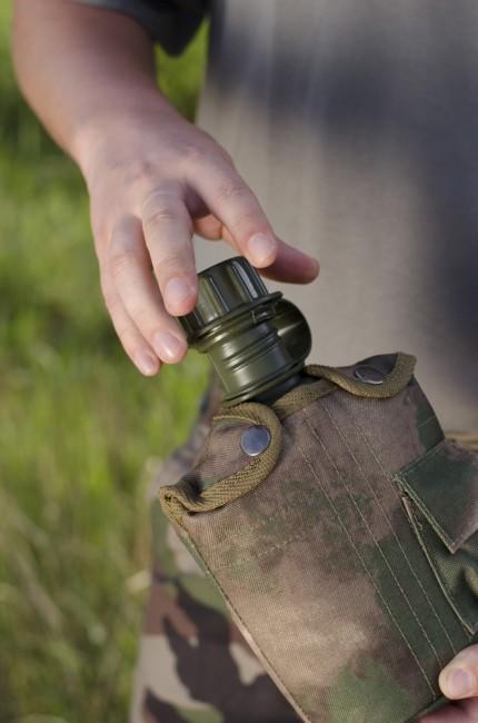 MFH Victory ploscă de câmp HDT camo FG 1l, model