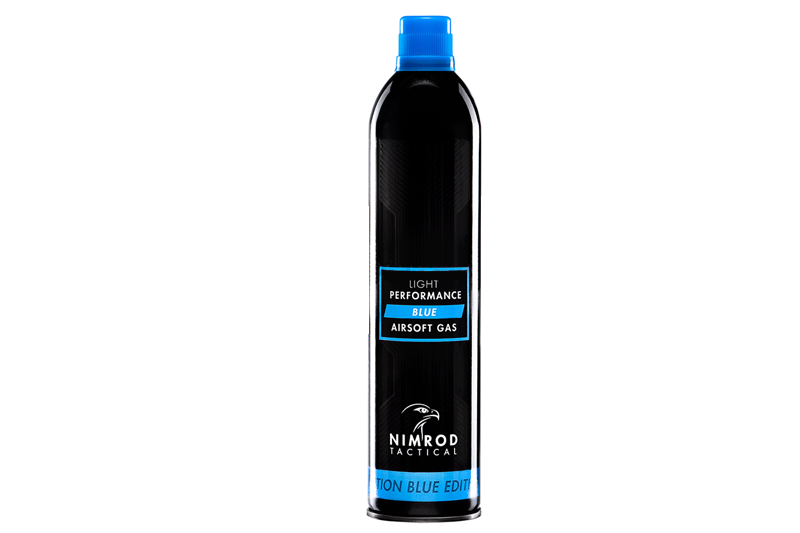 Nimrod Light Performance Blue Gas gaz de propulsie airsoft 500 ml, blue