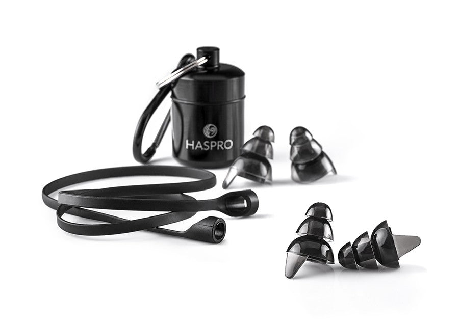 HASPRO Pure music dopuri pentru urechi, negru