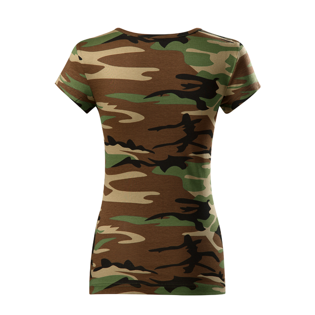 DRAGOWA tricou pentru femei army mom 150 g/m², de camuflaj