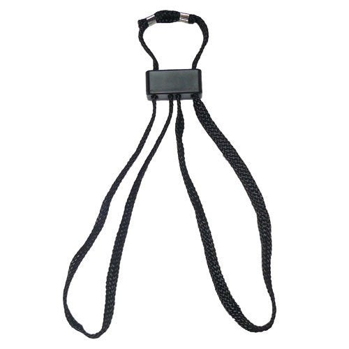 ESP HT-01-B cătușe textile de unică folosință, negre