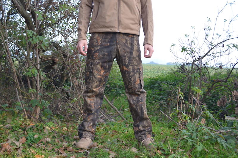 Loshan DarkForrest pantaloni pentru bărbați căptușiți Real tree, închis