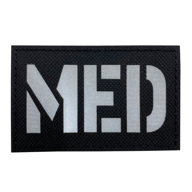 WARAGOD Reflective MED Patch emblemă, Black