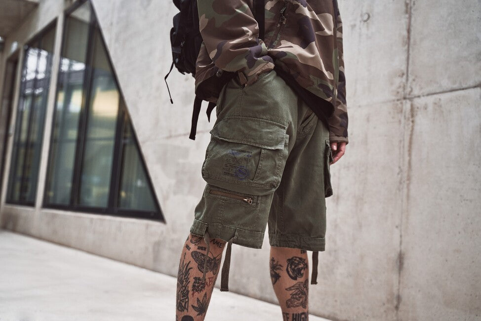 Brandit Savage Vintage pantaloni scurți, oliv