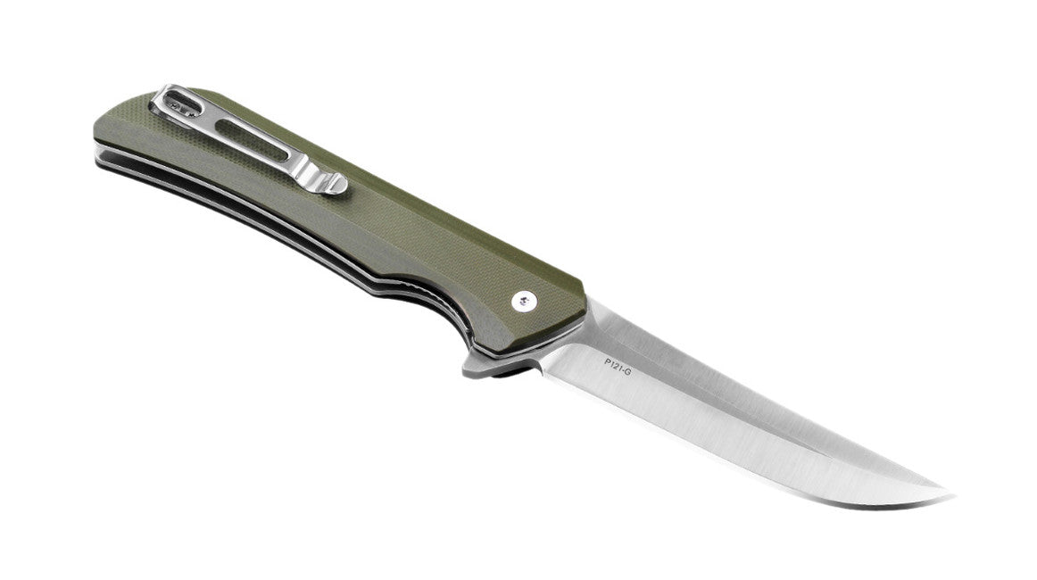 Ruike Hussar P121 cuțit, verde