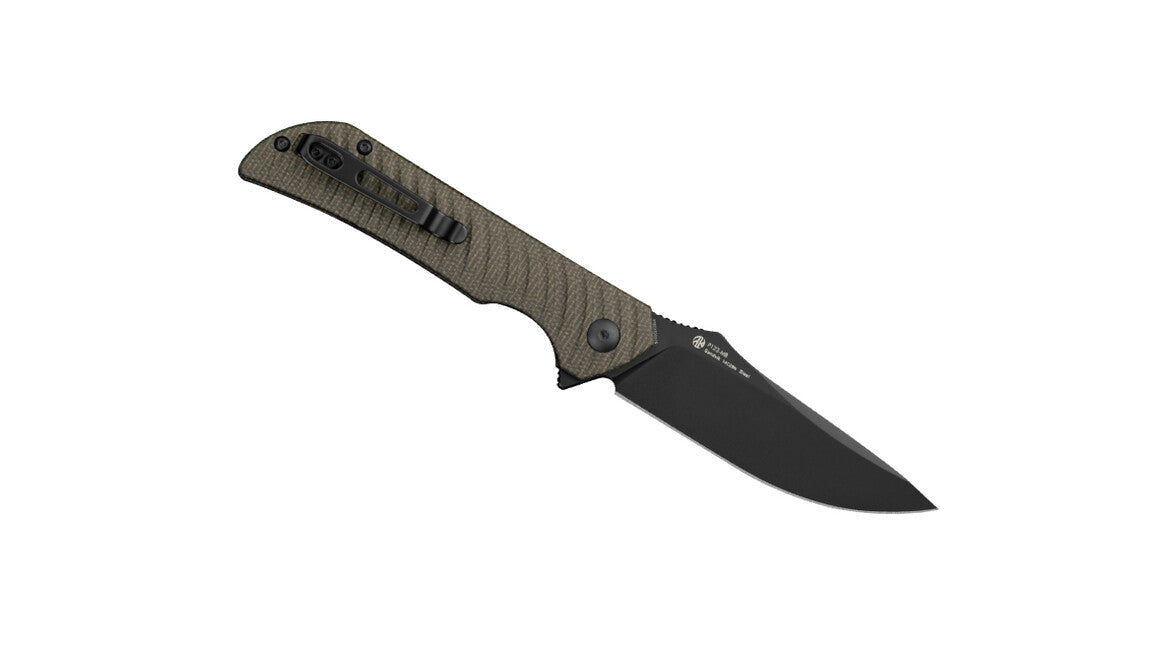 Ruike P123 cuțit, negru