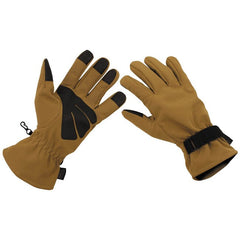 MFH mănuși Professional softshell, coyote tan