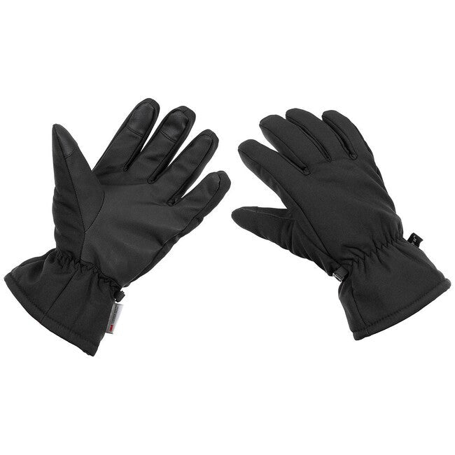 MFH mănuși Softshell cu izolație 3M™ Thinsulate™, negre