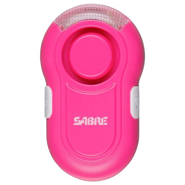 SABRE RED Clip-On LED alarmă personală 120db, roz