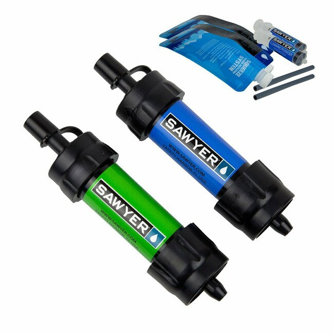 Sawyer mini duo pack sticlă 450ml, albastră/verde