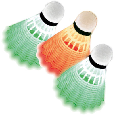 Schildkröt® Magic Night coșuri de înlocuire pentru badminton, 3 buc
