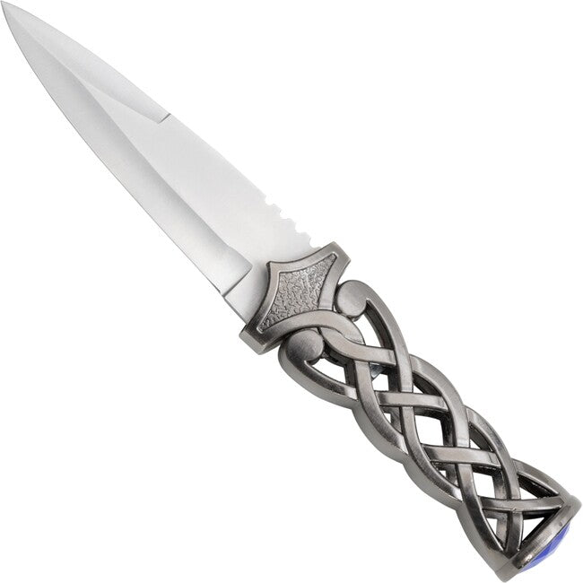 Cuțit cu lamă din oțel și mâner din aluminiu
