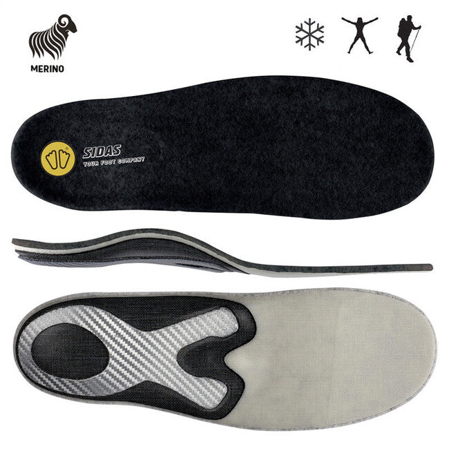 Sidas Comfort+ Merino branțuri pentru pantofi