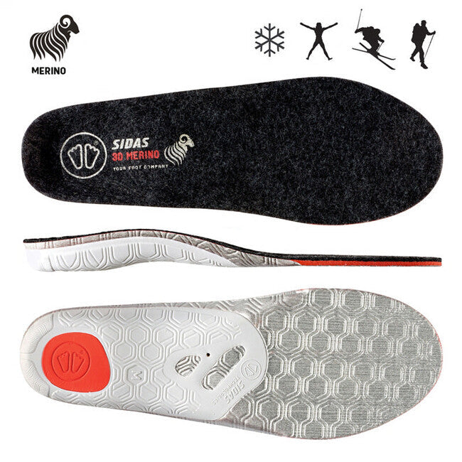 Sidas Winter 3D Merino branțuri pentru pantofi