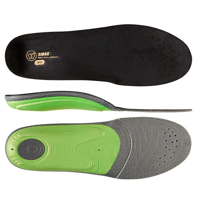 Sidas 3Feet Slim Mid inserții cu suport