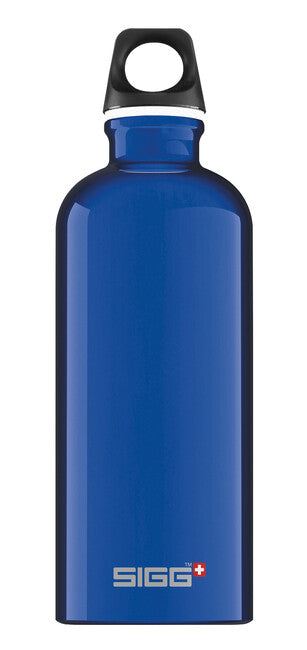 SIGG Traveller sticlă din aluminiu pentru băut 0,6 l, albastră