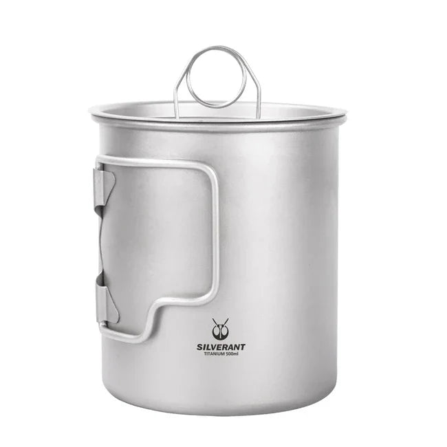 Silverant cană din titan cu capac 500 ml