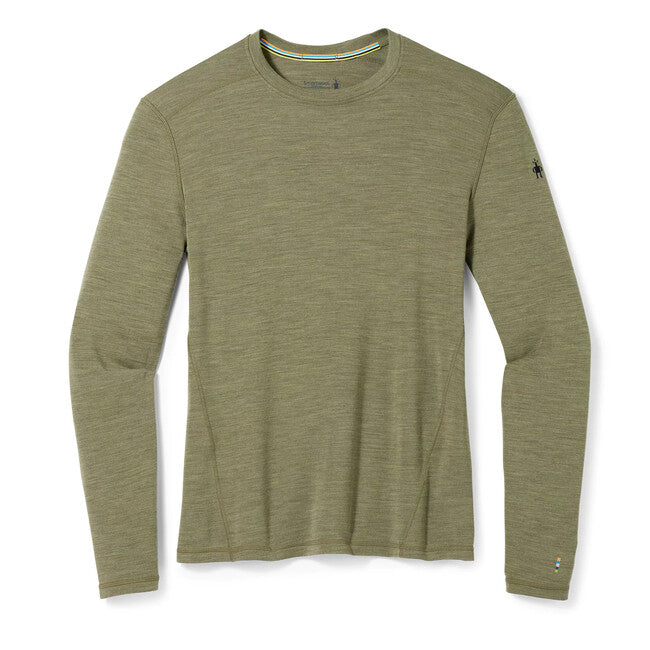 Smartwool Merino 250 Baselayer Crew tricou cu mânecă lungă Boxed, winter moss heather, M