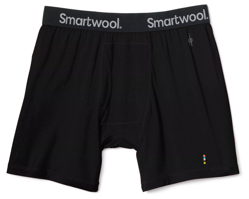 Smartwool Merino Boxer Brief boxeri pentru bărbați, negri, M