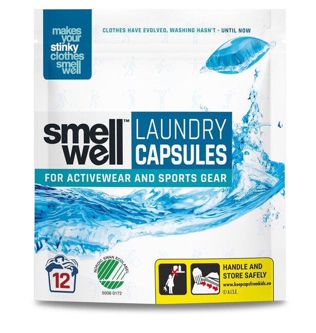 SmellWell capsule pentru spălat, 12 buc