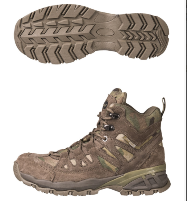 Mil-Tec SQUAD STIEFEL 5 INCH bocanci, Multicam