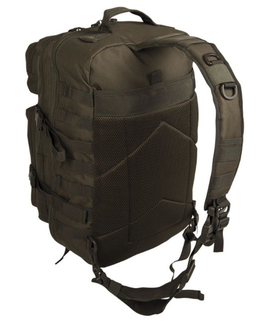 Mil-Tec Assault large rucsac cu o singură bretea, oliv 29L