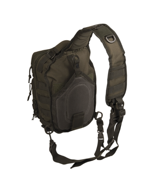 Mil-Tec Assault small rucsac cu o singură bretea, oliv, 10L