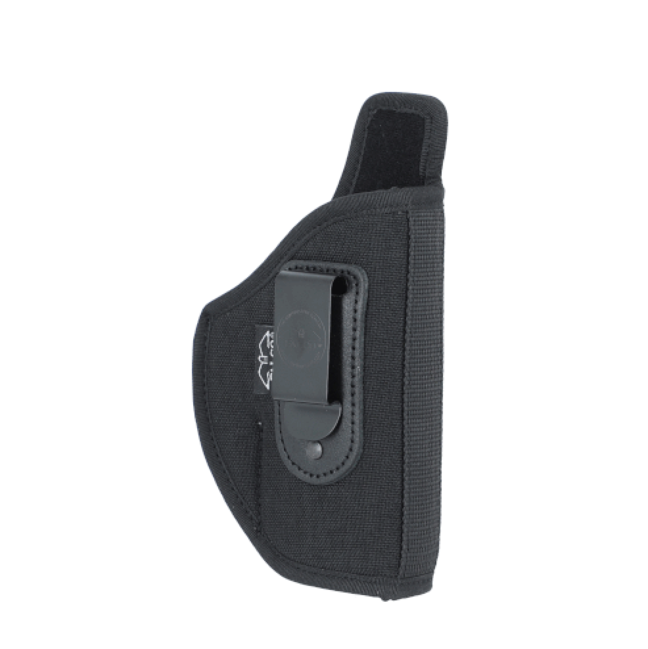 Falco toc din nailon pentru purtare ascunsă a armei compatibil cu pistolul Glock 19, negru drept