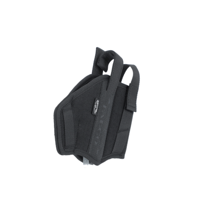 Falco toc curea pentru armă cu rezervor compatibil cu pistolul Glock 17, negru drept