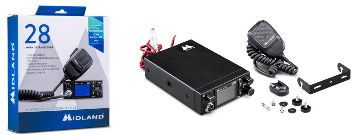 Midland 28 CB stație radio pentru vehicul