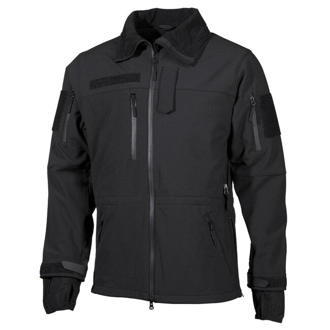 MFH Professional High Defence geacă softshell, neagră
