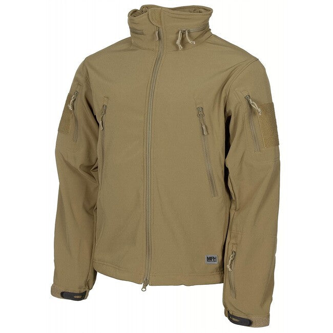 MFH Professional Scorpion geacă softshell, coyote tan