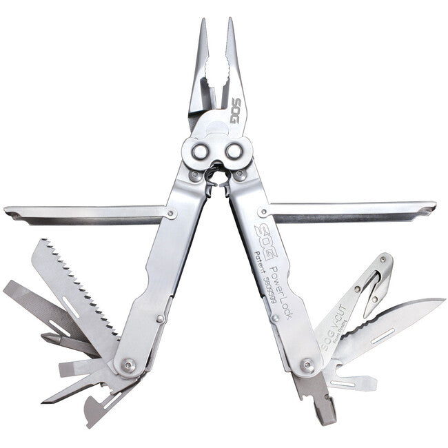 SOG POWERLOCK multitool cu V-CUTTER - husă din nylon tool SHEATH