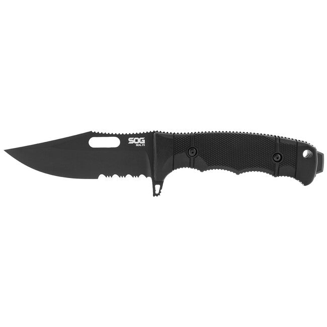 SOG SEAL FX cuțit cu lamă fixă Partially Serrated