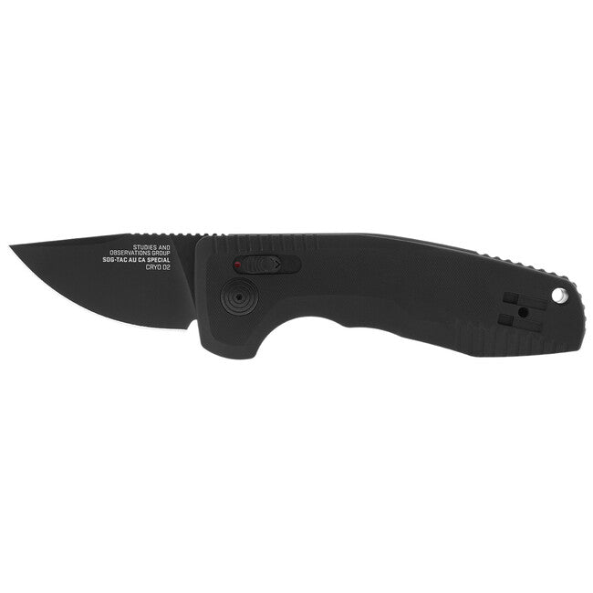 SOG SOG-TAC AU COMPACT cuțit automat, Black / CA SPECIAL