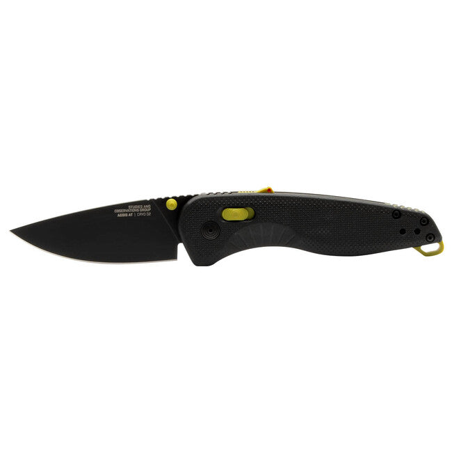 SOG Aegis AT briceag, Black + Moss