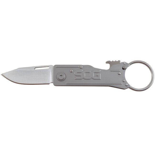 SOG KEYTRON briceag - Satin, STRAIGHT