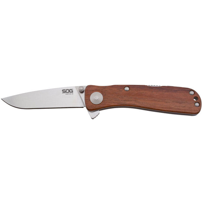 SOG TWITCH II briceag - WOOD HANDLE