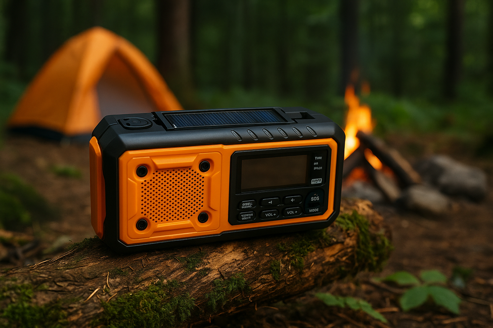 Liber Montis Sonus radio multifuncțional DAB/DAB+ FM cu Bluetooth 5.1 și funcție SOS