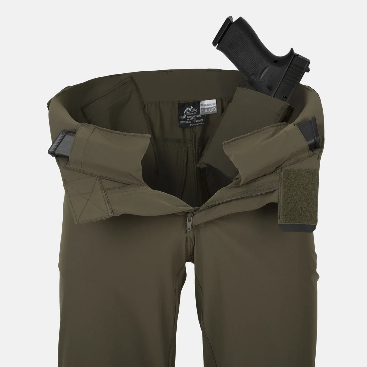 Helikon-Tex COVERT nohavice VersaStretch taktické Versa Stretch Lite, Khaki – detail 9