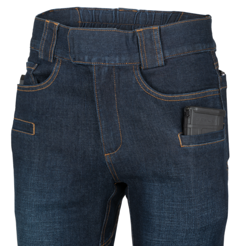 Helikon-Tex Greyman Tactical Jeans pantaloni denim, albastru închis